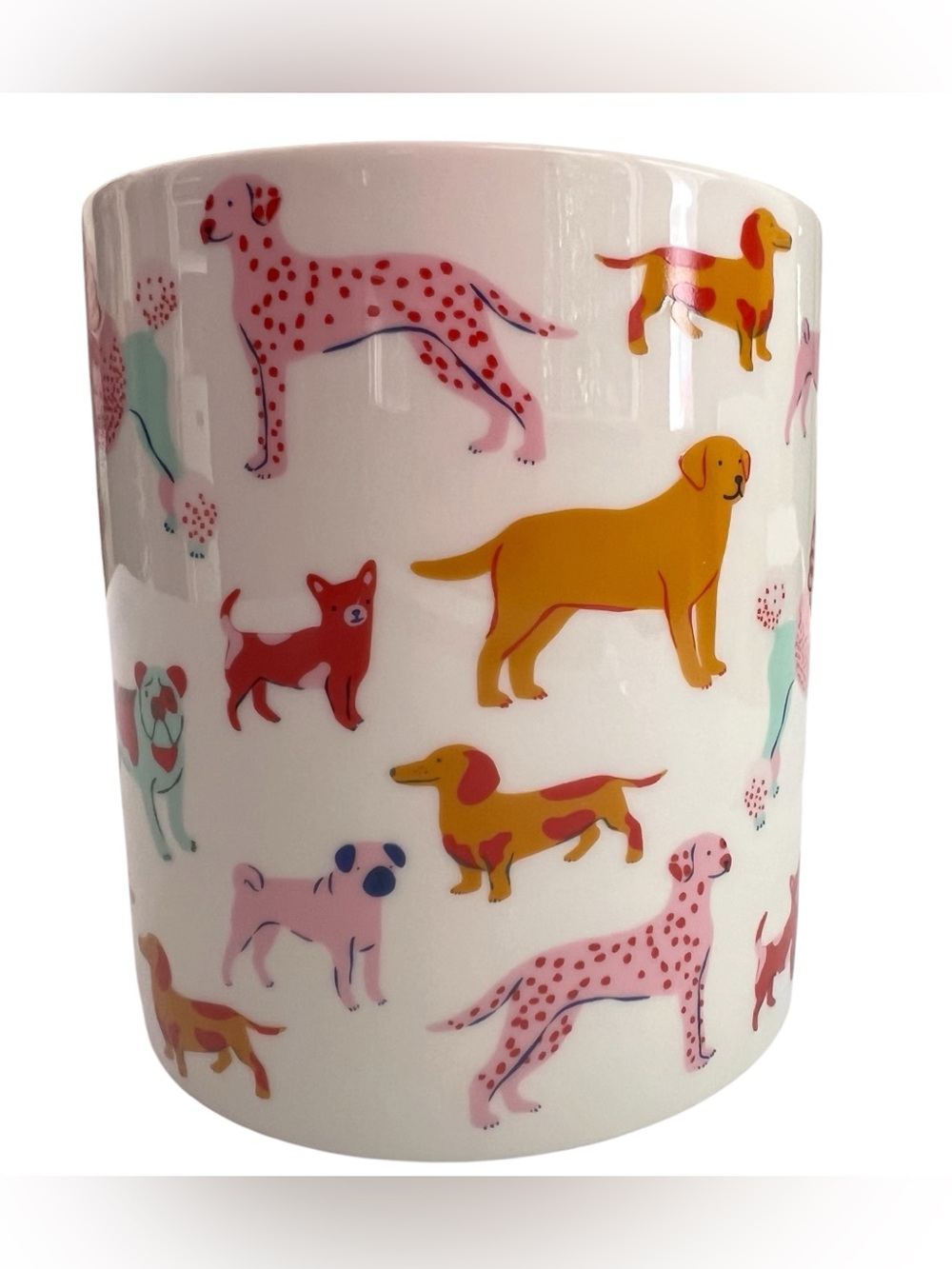 Parker Lane Stoneware Coffee Mug 16 oz Dog Person Tea Mug Cup NEW - Picture 4 of 11